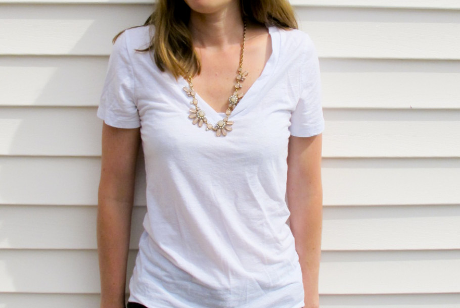 salon Knop med hensyn til Wear It - Statement Necklace & Simple T-Shirt | Roasted