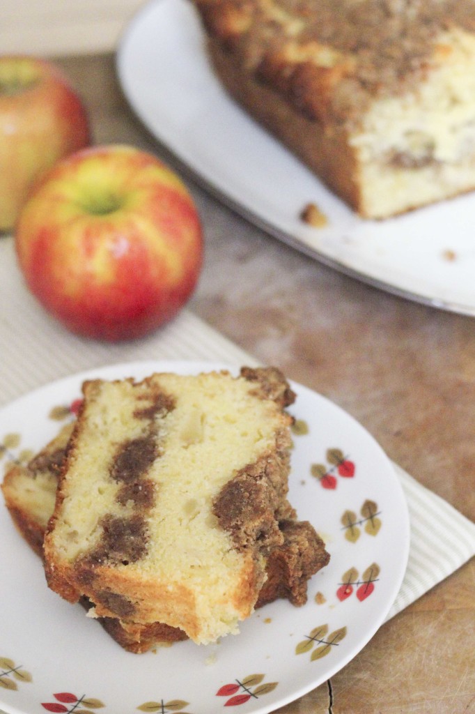 Easy Apple Loaf Cake with a Twist Roasted