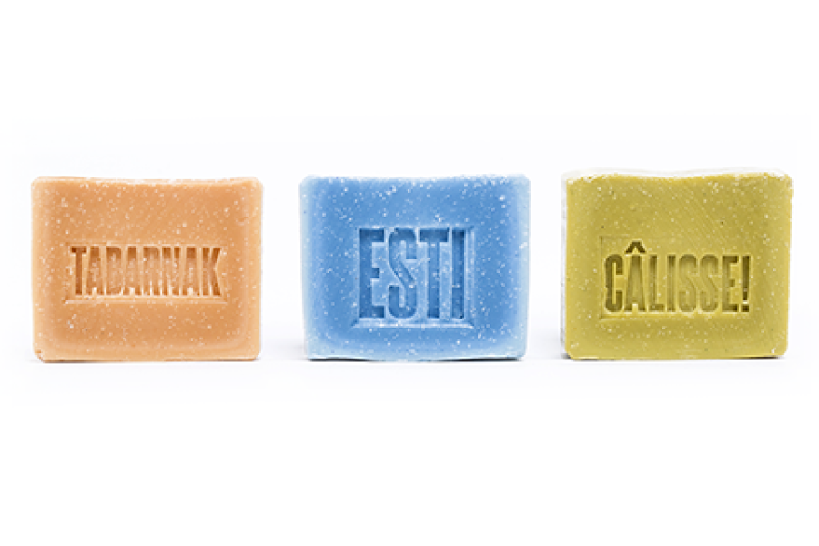 Quebec Swear Soaps | Main & Local