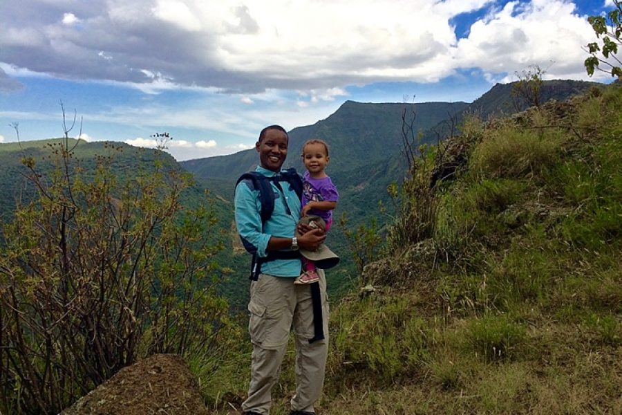 Travelling with Toddlers: Tara in Kenya